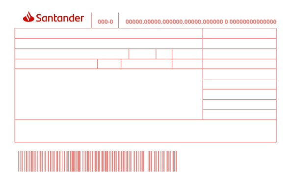 boleto editavel santander